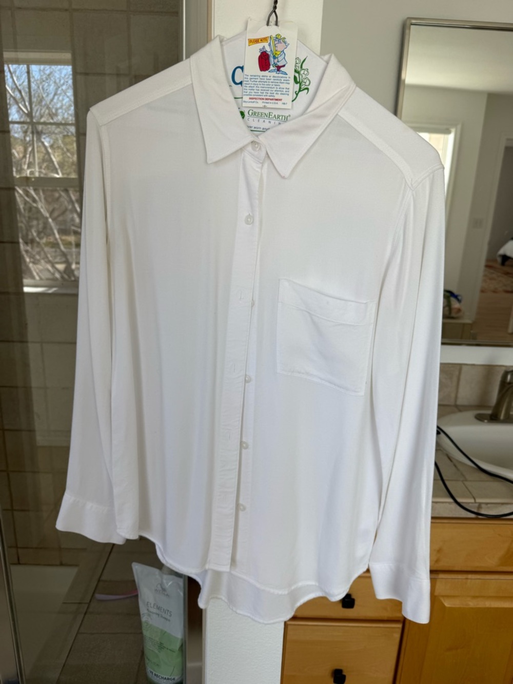 Talula White Button-Down Shirt
